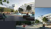 Sketch stage architectural visualisation