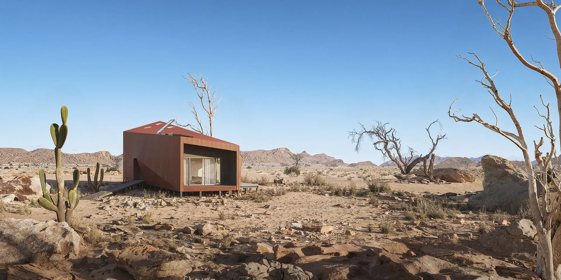The Two Skins House / DESERT