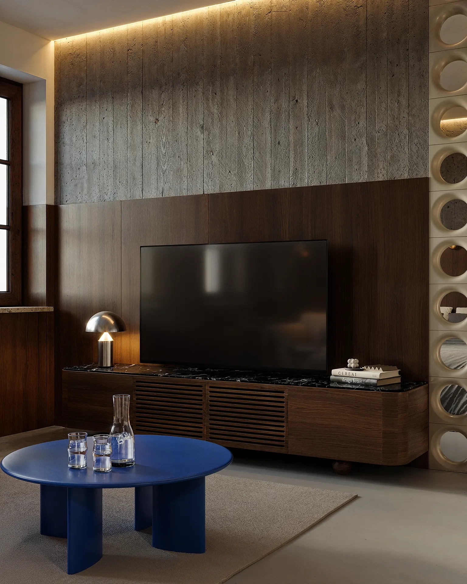 Contemporary Interior — Material & Light Study