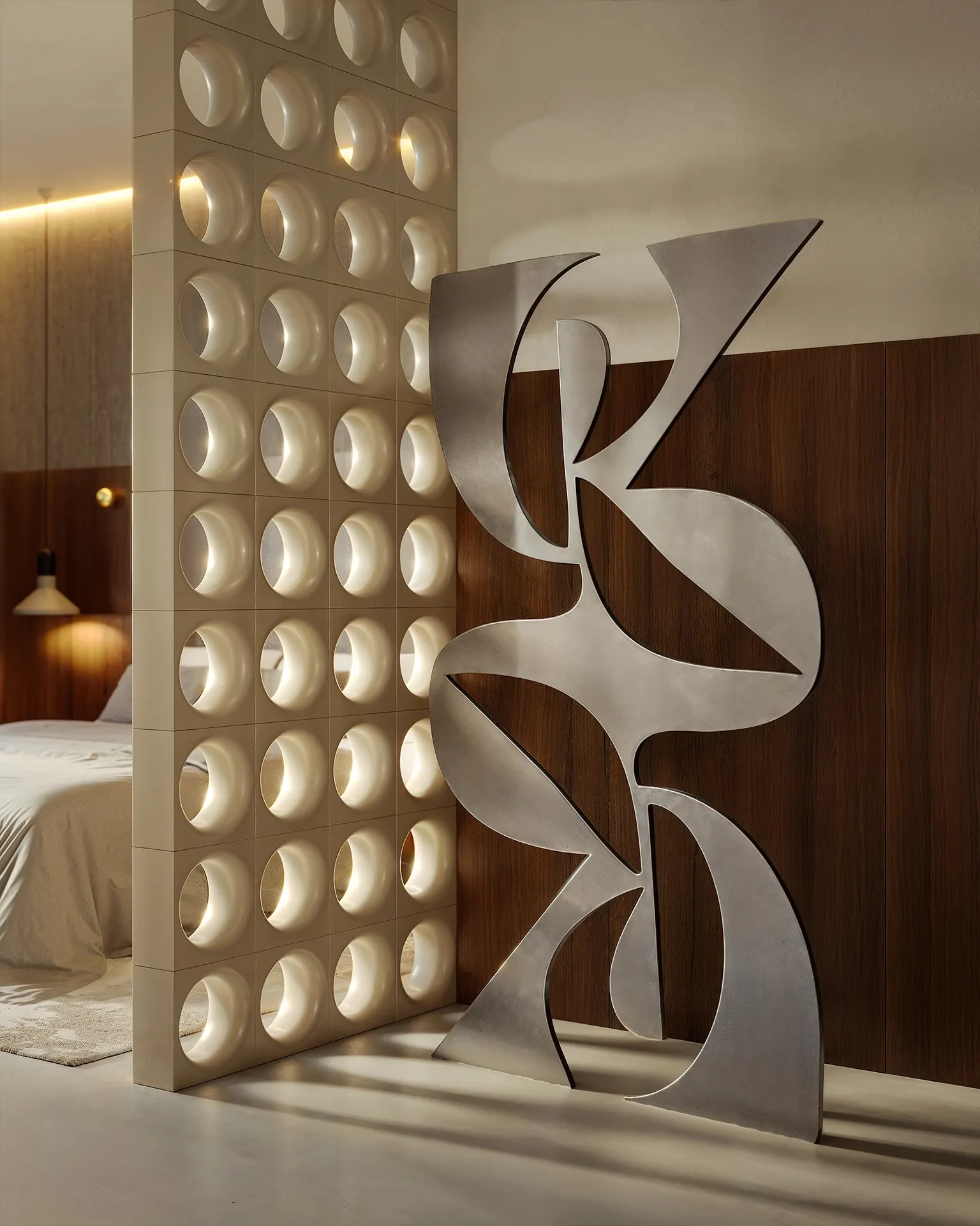 Contemporary Interior — Material & Light Study