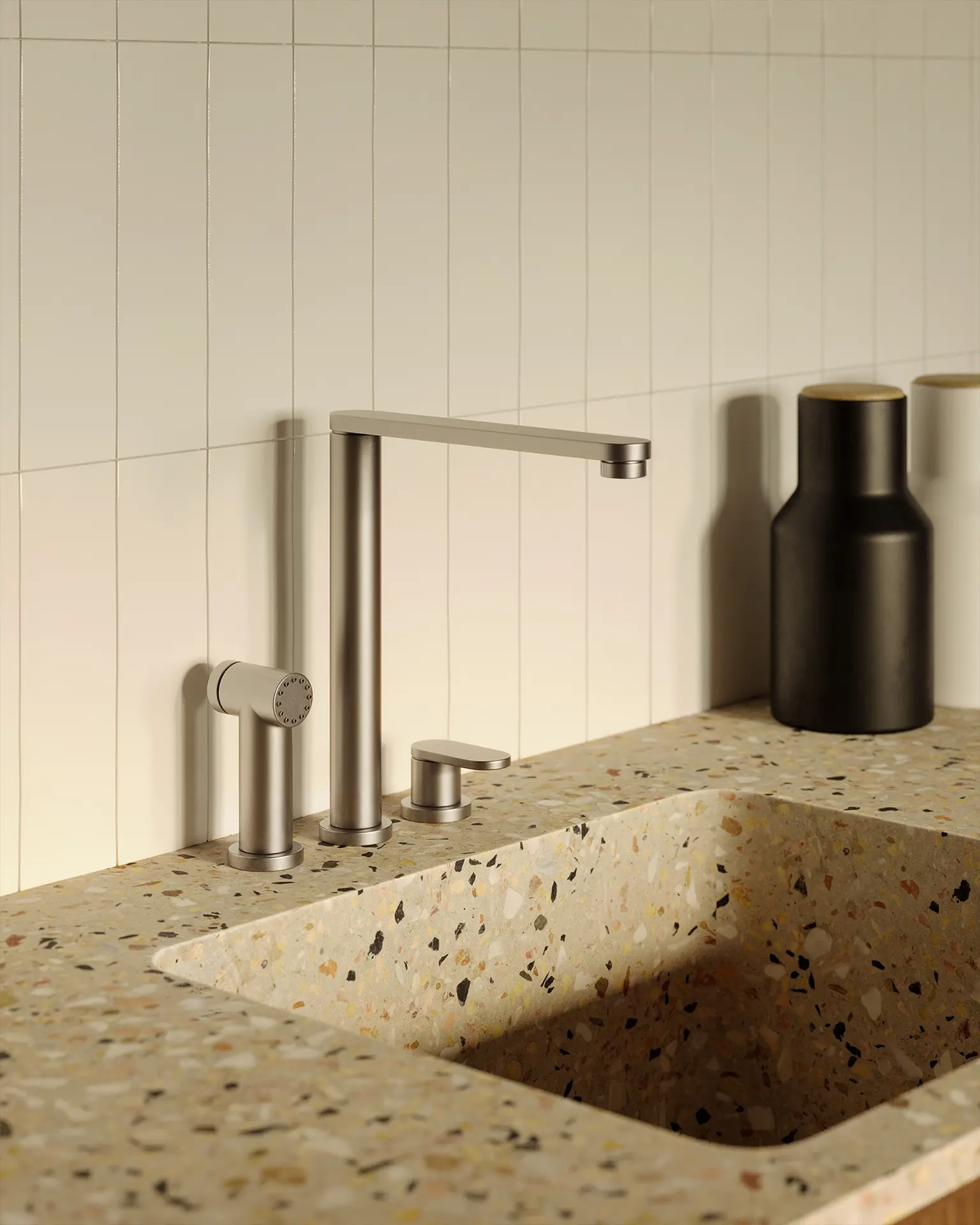 Contemporary Interior — Material & Light Study